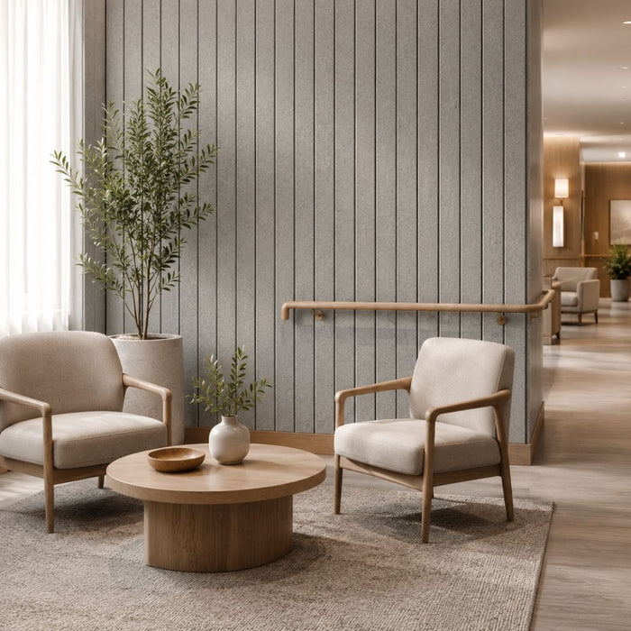 SANA Linea Acoustic Panel 12mm 2600 x 1200mm Heather 23