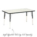 Creative Kids Dry Erase Table Top 1200 x 600mm White