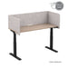 SANA Serenity Desk Screen 24mm Slider Surround 1200 x 800 x 500mm Altitude
