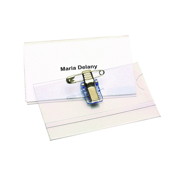 Rexel ID Cardholder With Pin - Pack 50