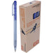 BIBBULMUN Retractable Ballpoint Pen – Blue Ink, 1.0mm Medium Point, Pack of 12