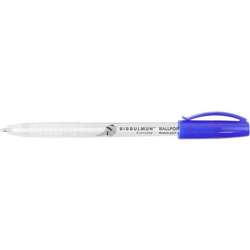 BIBBULMUN Everyday Ballpoint Pen – Blue Ink, 1.0mm Medium Point (Pack of 50)