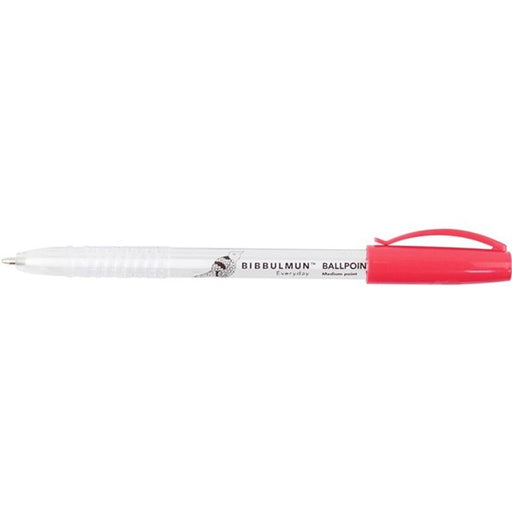 BIBBULMUN Everyday Ballpoint Pen – Red Ink, 1.0mm Medium Point (Pack of 50)