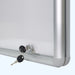 Visionchart Neo Notice Case 900 x 600mm Silver TXN9060