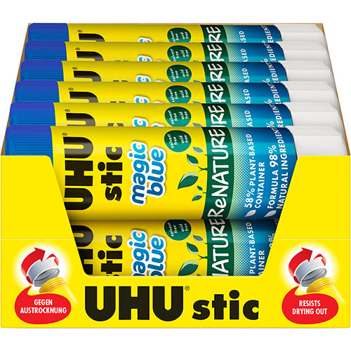 UHU Magic Colle Bleue ReNature- Bleue 40g