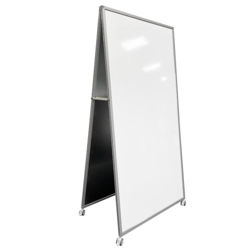 Visionchart EverWrite Alpha AD1 Porcelain Mobile Whiteboard 1800 x 900mm