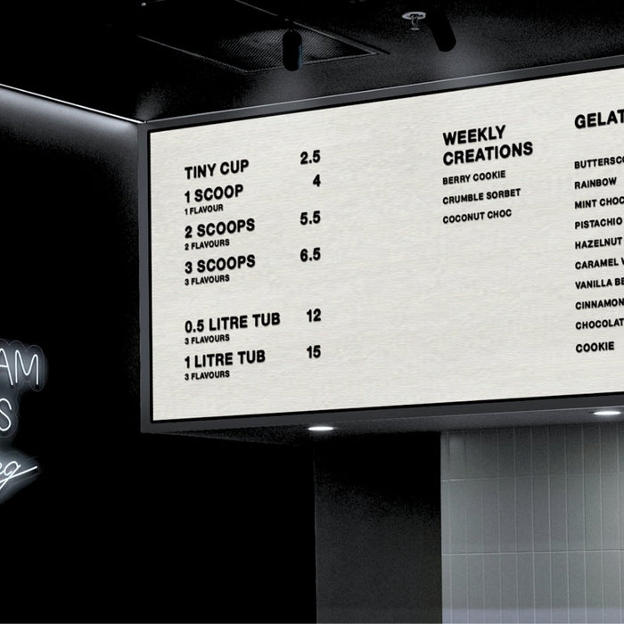 Visionchart Executive Groove Felt Letter Board 900 x 750mm
