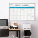 Visionchart Perpetual Month Whiteboard Planner Standard Frame 1200 x 900mm VMP100