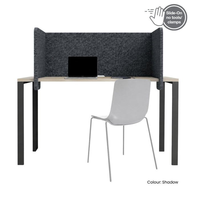 SANA Serenity Desk Screen 24mm Slide-On Surround 940 x 540 x 480mm