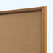 Visionchart Cork Pinboard 900 x 600mm Warm Oak Frame