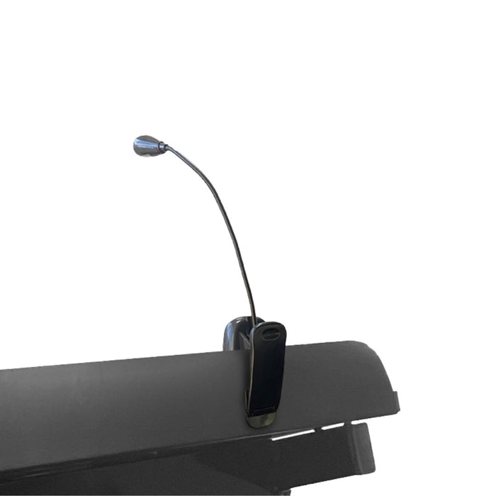 Visionchart Professional Lectern Black 545 x 450 x 1200mm