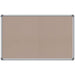 Visionchart Krommenie Pinboard Standard Frame 1500 x 900mm Assorted
