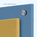 Visionchart Wrapped Velour Pinboard Frameless 1200 x 1200mm