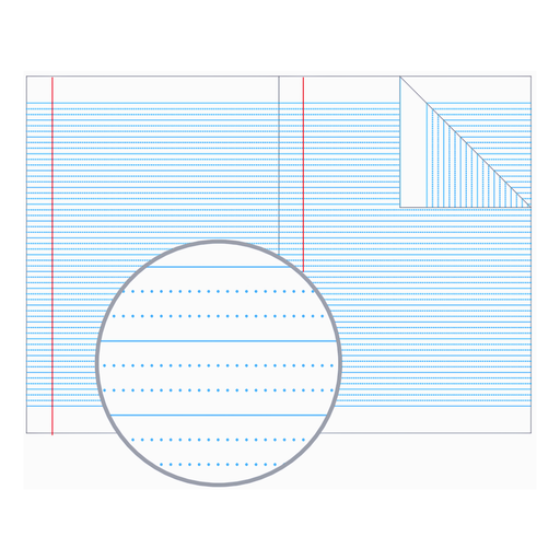 Olympic ECO Exercise Book 9mm Dotted Thirds A4 64 pages