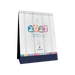 2027 Desk Calendar - 12 Month (h220 x w175mm) Month to View - Wiro Bound in Brighton - Collins