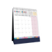 2027 Desk Calendar - 12 Month (h220 x w175mm) Month to View - Wiro Bound in Brighton - Collins