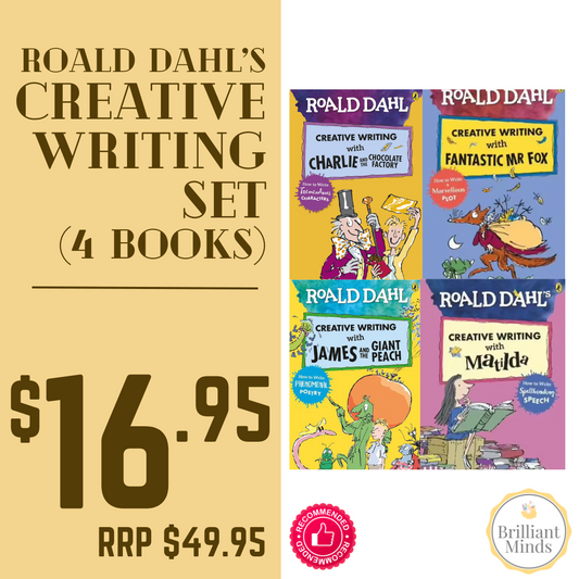 Roald Dahl Creative Writing Set (4 Books)