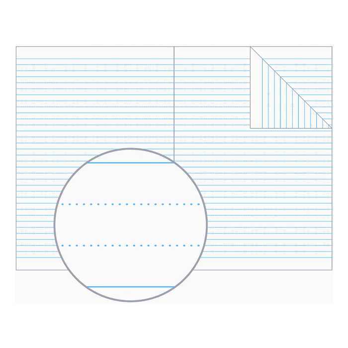 Olympic Exercise Book 18mm Dotted Thirds 225x175mm 48 pages