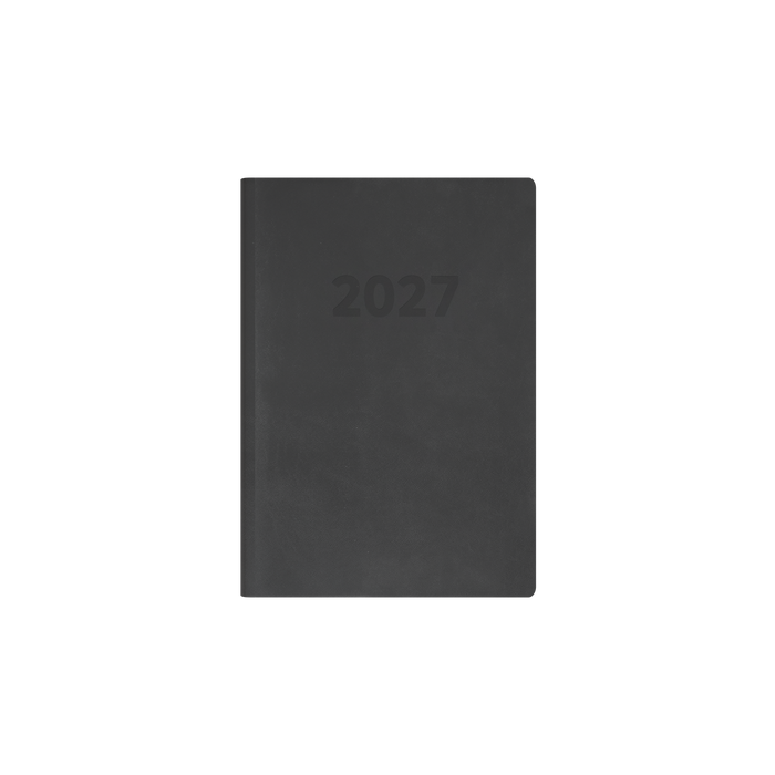 2027 Calendar Year Diary/Planner - 12 Month A5 Week to View - Soft Cover - Collins Edge Rainbow
