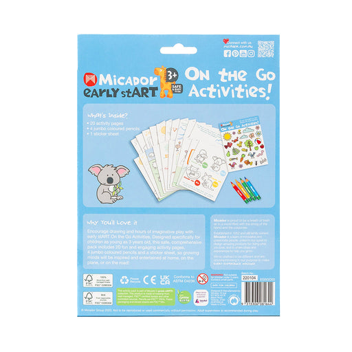 Micador early stART On The Go Activity Pack