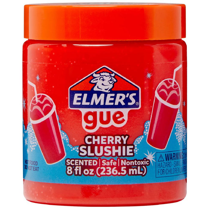 Elmer's Gue Cherry Slushie Premade Slime