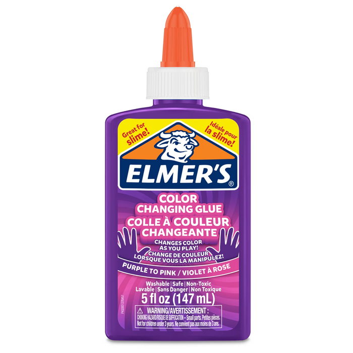 Elmers Color Changing Purple to Pink Glue
