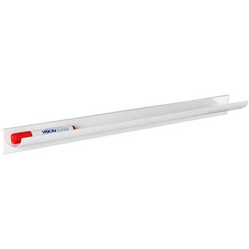 VISIONCHART MAGNETIC GLASSBOARD PEN TRAY 500MM