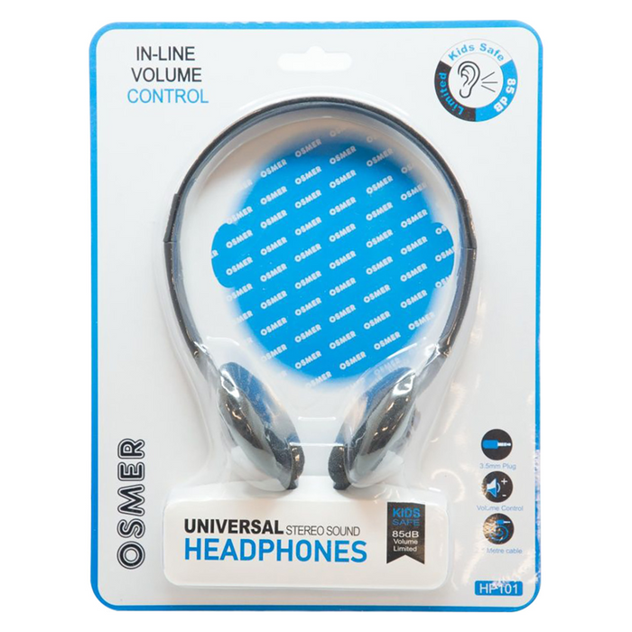 Osmer Headphone with Volume Control 3.5mm Plug