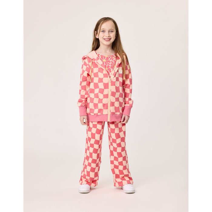 KR2412 CHEQUERBOARD ZIP HOOD – RADICOOL KIDS