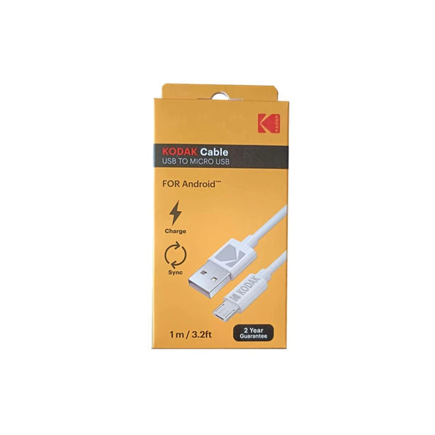 Kodak Cable for Android 1 Metre (USB to Micro USB)