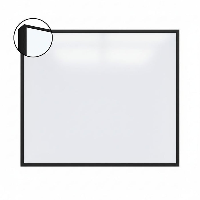 Visionchart LX6 EDGE DuraWrite Whiteboard up to 1200mm Slim Edge PC Frame
