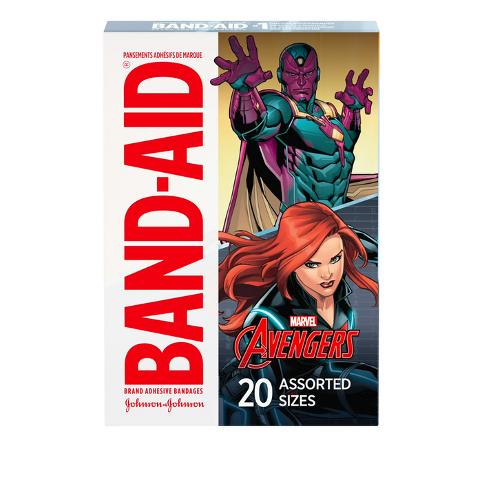 Marvel Adhesive Bandages - 20 Pieces