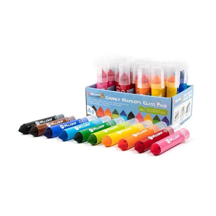 Micador early stART Chunky Markers Class Pack 40