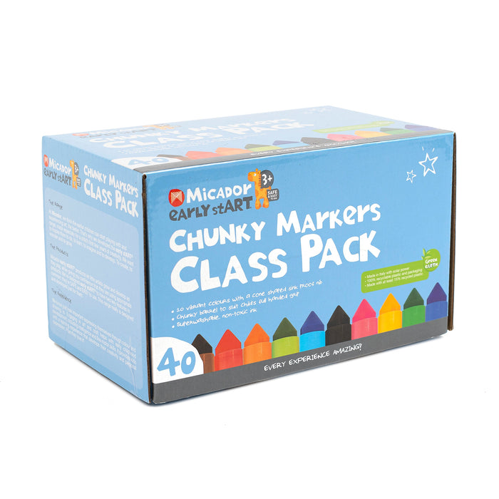 Micador early stART Chunky Markers Class Pack 40
