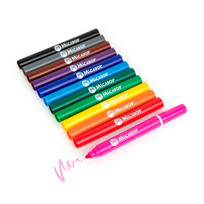 Micador Jumbo Sink-Proof Markers 48 Pack