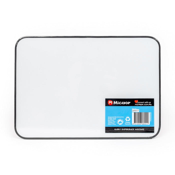 Micador A4 Double Sided Magnetic Whiteboard