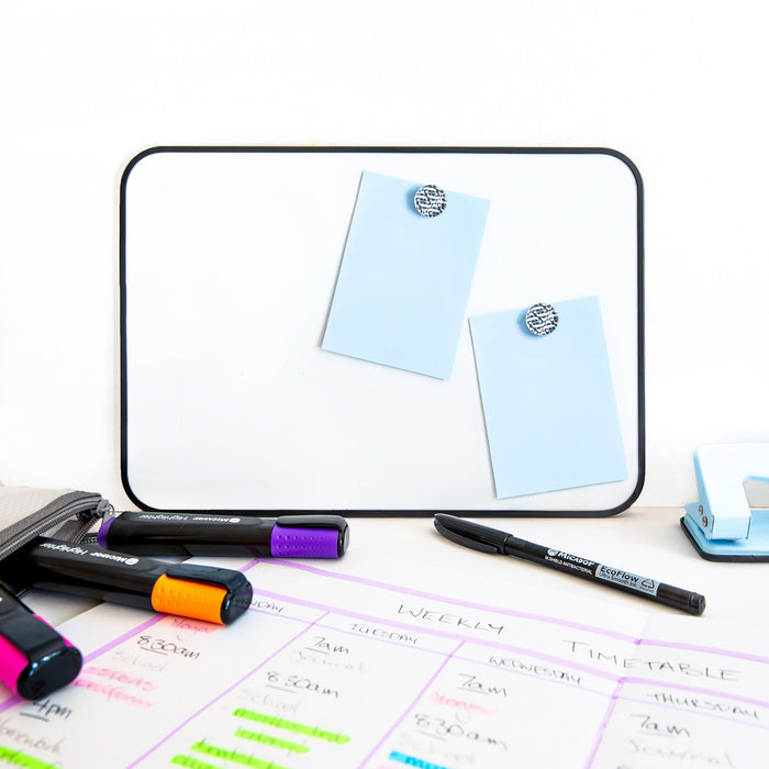 Micador A4 Double Sided Magnetic Whiteboard