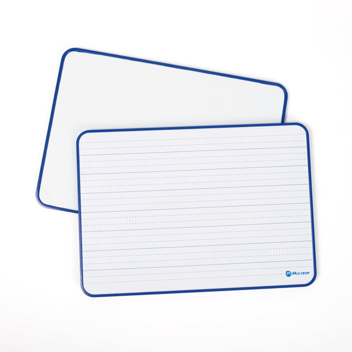 Micador A4 Double Sided Magnetic Whiteboard Dotted Thirds