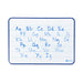 Micador A4 Double Sided Magnetic Whiteboard Dotted Thirds