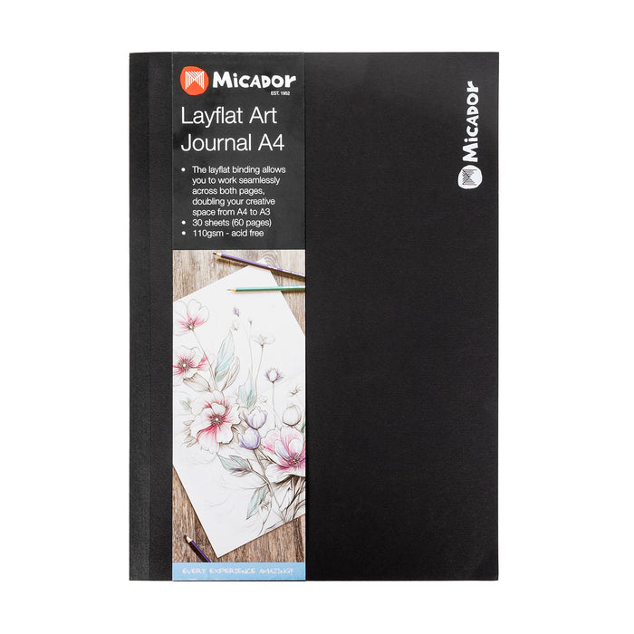 Micador Layflat Art Journal A4
