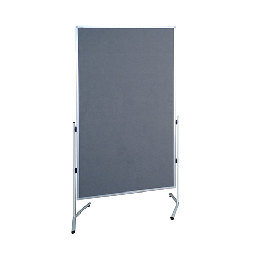 Modulo T Leg Grey Partition Room Divider Screen - 1800 x 100