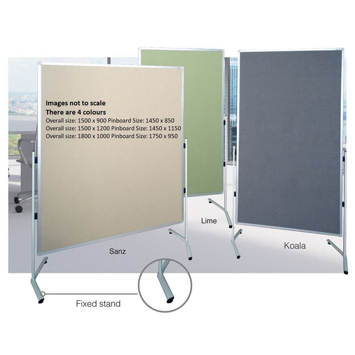 $485.50 Visionchart MPB1810A-4 Room Dividers Pinboard Modulo