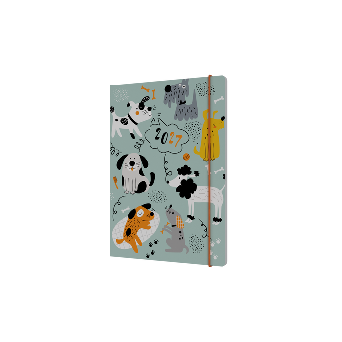 2027 Calendar Year Diary/Planner - 12 Month A5 Week to View - Soft Cover - Collins Maru Range