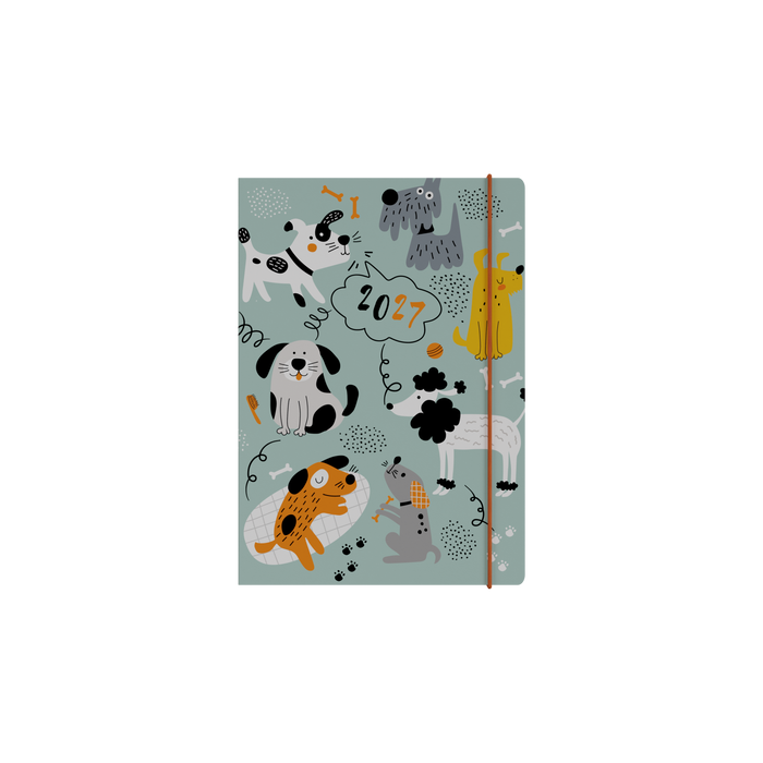 2027 Calendar Year Diary/Planner - 12 Month A5 Week to View - Soft Cover - Collins Maru Range