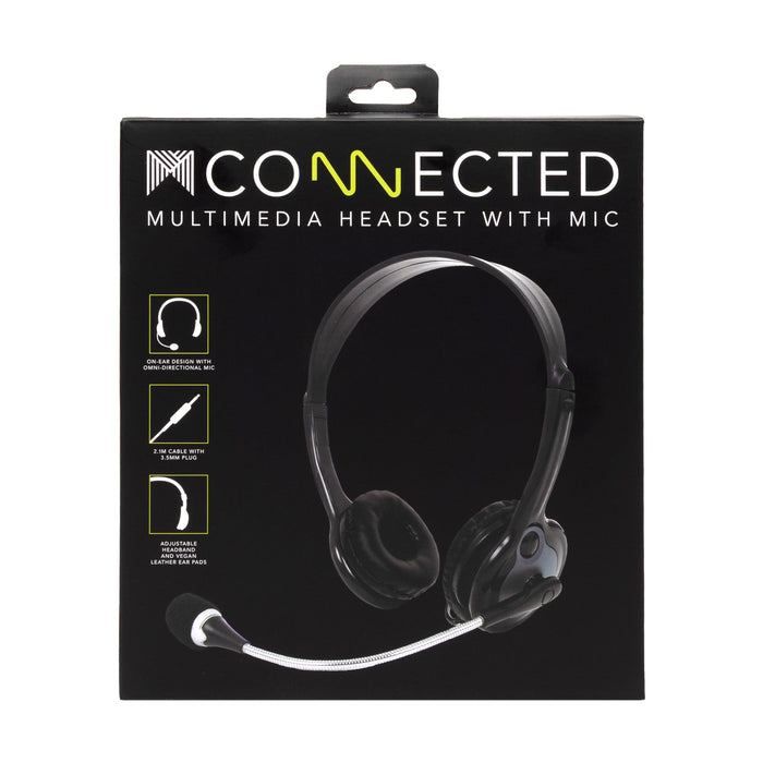 Micador MConnected Multimedia Headset ( With Mic Single Plug )