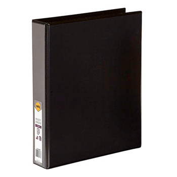 Marbig Clearview Insertable A4 4 Ring Folder  25mm