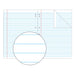 Olympic ECO Binder Book 8mm Ruled with Red Margin A4 64 pages