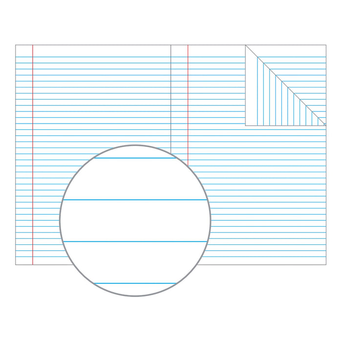 Olympic ECO Exercise Book 8mm Ruled with Red Margin A4 128 page