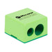 Micador Future Sharpener Double Hole with Lid Green