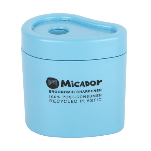 Micador Future Ergonomic Sharpener Single Hole Blue